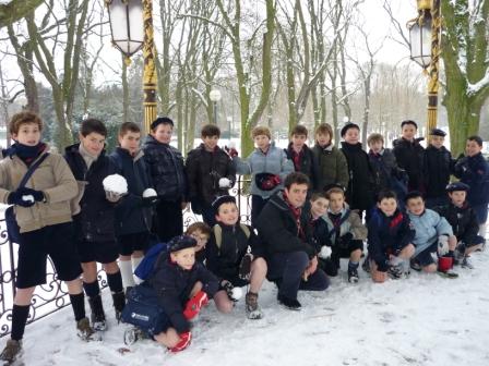 Photo de la Meute � l'�glise Saint-Georges