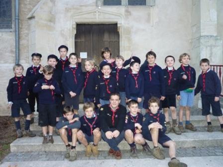 Photo de la Meute � l'�glise Saint-Georges